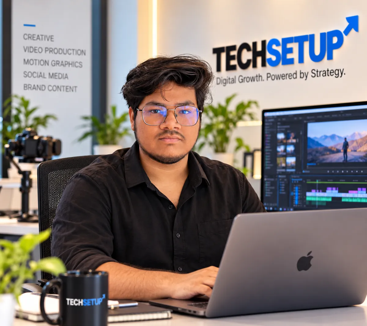 Tushar Kumar, Head of Video and Creative at TechSetup